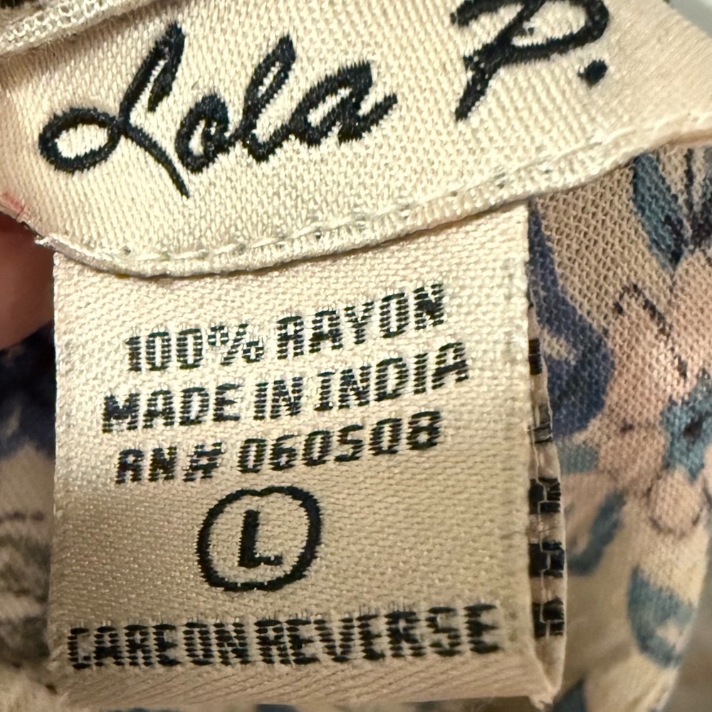 Lola P Boho Floral Dress - Picture 3 of 3